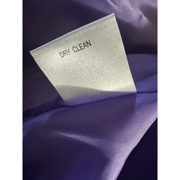 VTG Clues Collection Black Velvet Edwardian Victorian Ruffle Cropped Jacket Sz 6 - Picture 12 of 12